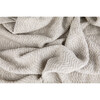 Wave Baby Blanket, Oat - Blankets - 2