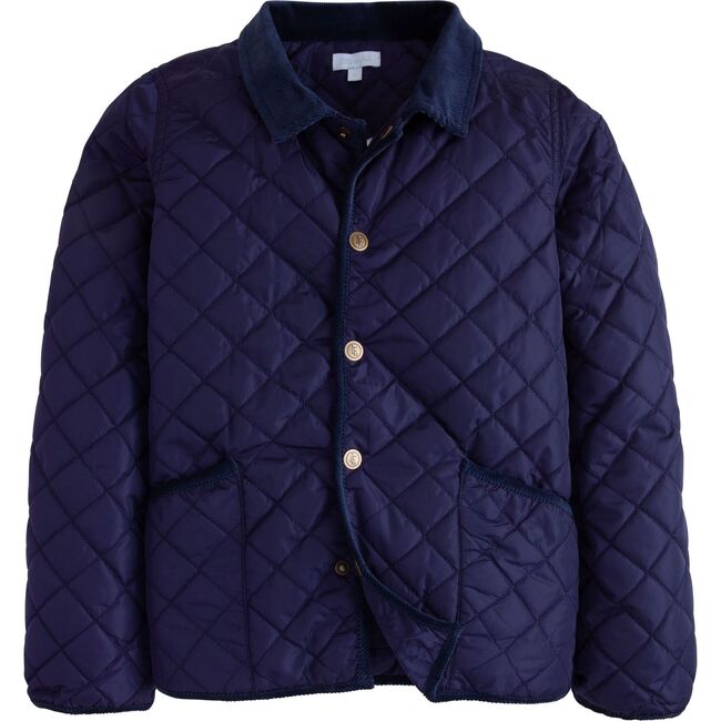 Classic Quilted Jacket, Navy