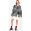 Women's Talia Jacket, Black/Ecru - Blazers - 2