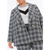 Women's Talia Jacket, Black/Ecru - Blazers - 8