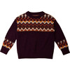 Alpaca Fair Isle Sweater, Multi - Sweaters - 1 - thumbnail