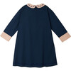 Peter Pan Collar Dress, Moonlit Ocean - Dresses - 3
