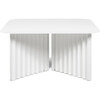 Plec Medium Steel Table, White - Accent Tables - 1 - thumbnail