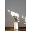 Plec Small Steel Table, White - Accent Tables - 2