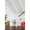 Plec Medium Steel Table, White - Accent Tables - 7