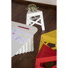 Plec Small Steel Table, White - Accent Tables - 4