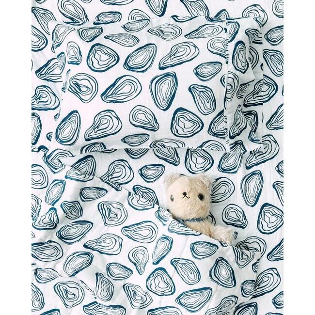 Oyster Baby Bedding Set, Denim - Duvet Sets - 5
