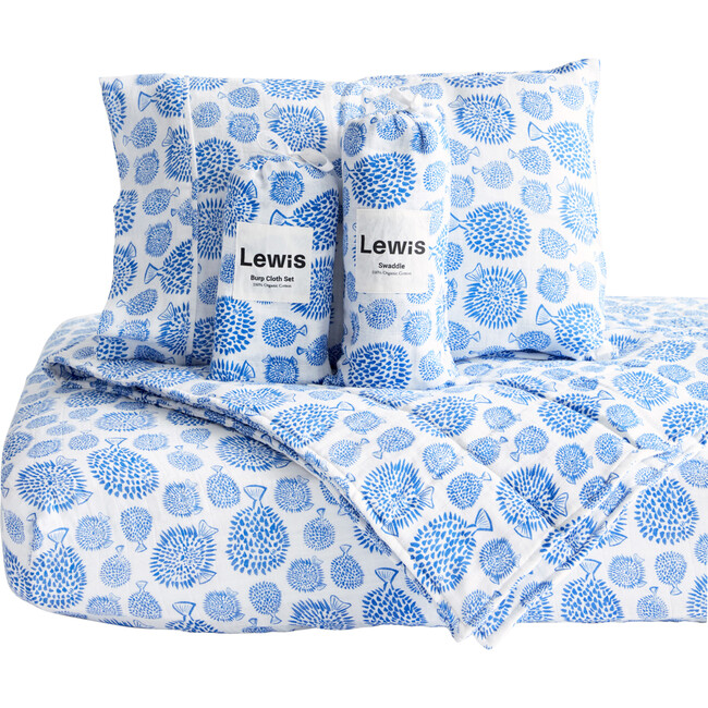 Blowfish Baby Bedding Set, Marine