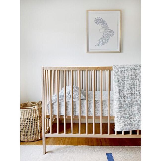 Alligator Baby Bedding Set, Bay Blue