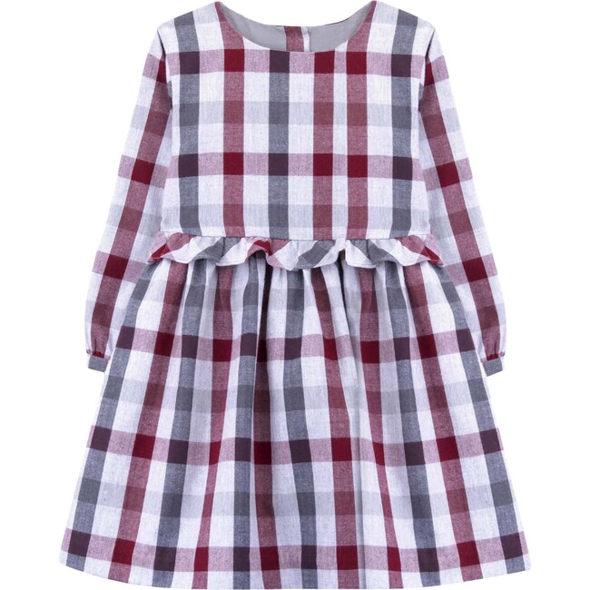 Kath Tartan Dress, Plaid - Play Dresses - 1
