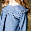 Clementine Dress, Navy Denim - Dresses - 2