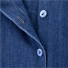 Clementine Dress, Navy Denim - Dresses - 6