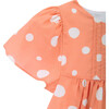 Reverse Pool Dots Dress, Coral - Dresses - 3