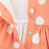 Reverse Pool Dots Dress, Coral - Dresses - 5
