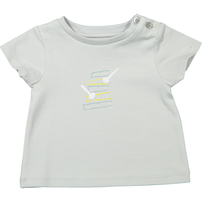 Xylophone T-Shirt, Grey Violet - Tees - 1