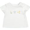Geometric Shapes T-Shirt, White - Tees - 1 - thumbnail