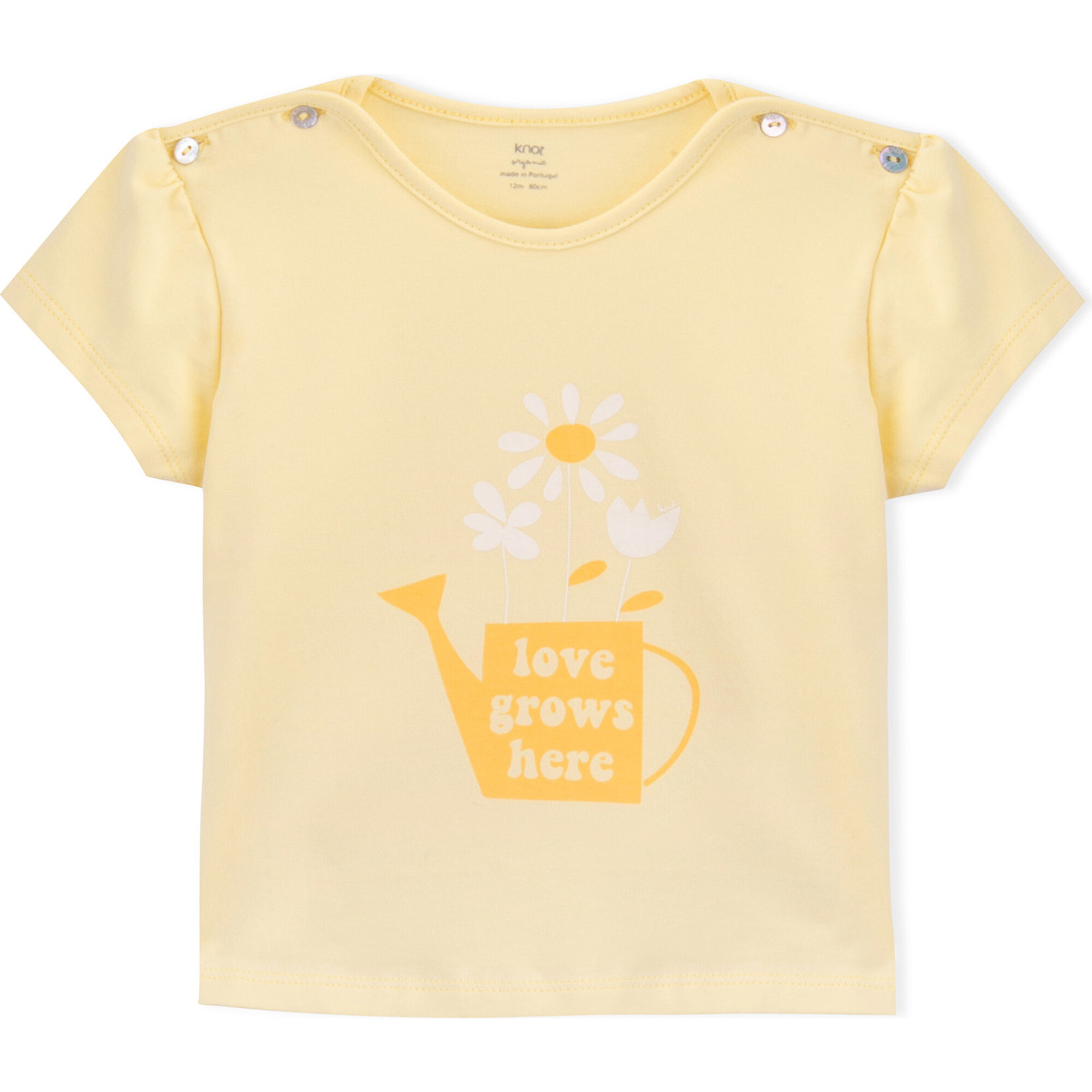 Ragador Short Sleeve T-Shirt, Yellow - T-Shirts - 1