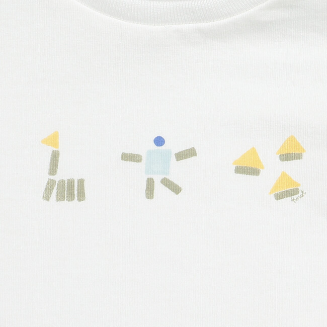 Geometric Shapes T-Shirt, White - Tees - 2