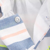 Louise Pinafore Dress, Stripes - Dresses - 4