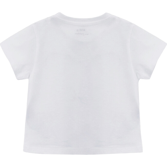 Elephant T-shirt, White - Tees - 3