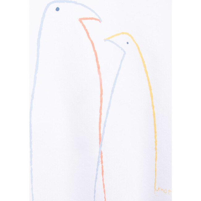 Penguins T-Shirt, White - Tees - 2