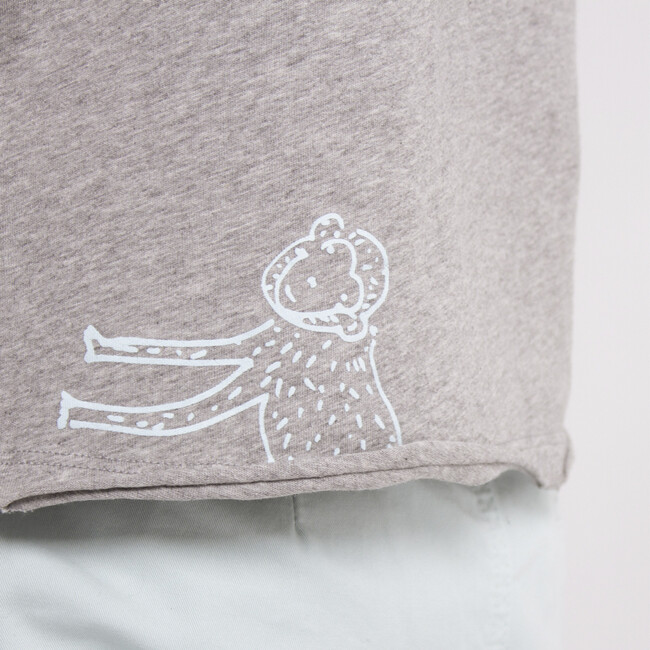 Save The Animals T-Shirt, High Rise Grey - Tees - 5