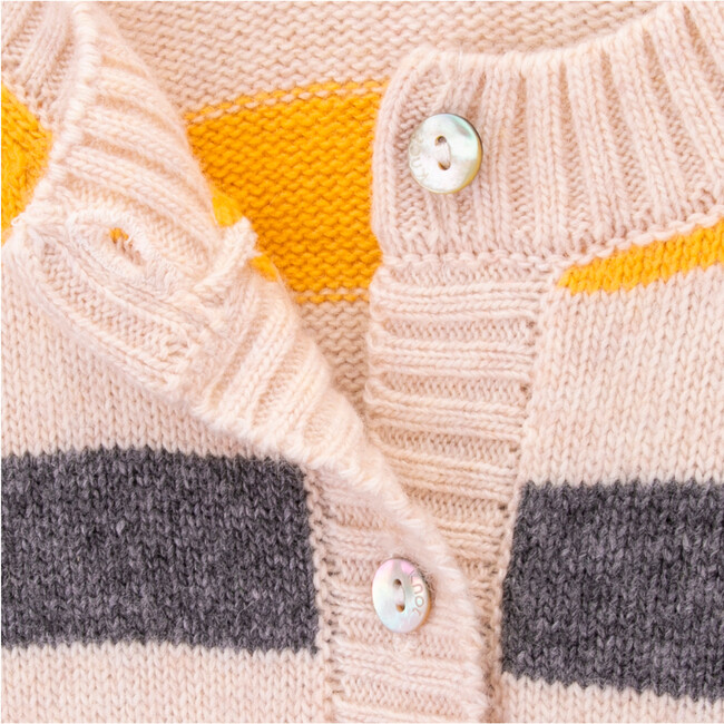 Blossom Cardigan, Stripes - Sweaters - 3