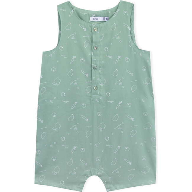 Flik Jumpsuit, Green - Rompers - 1