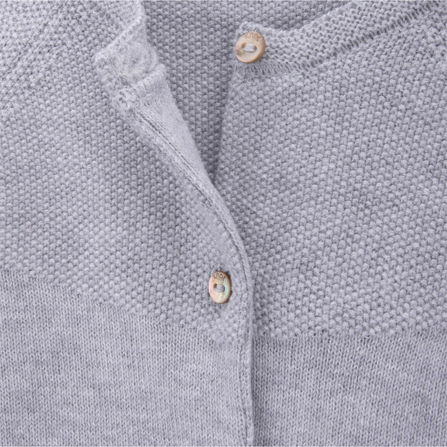 Holly Knitted Coat, Grey