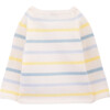 Dahila Cardigan, Blue & Yellow Stripes - Cardigans - 3