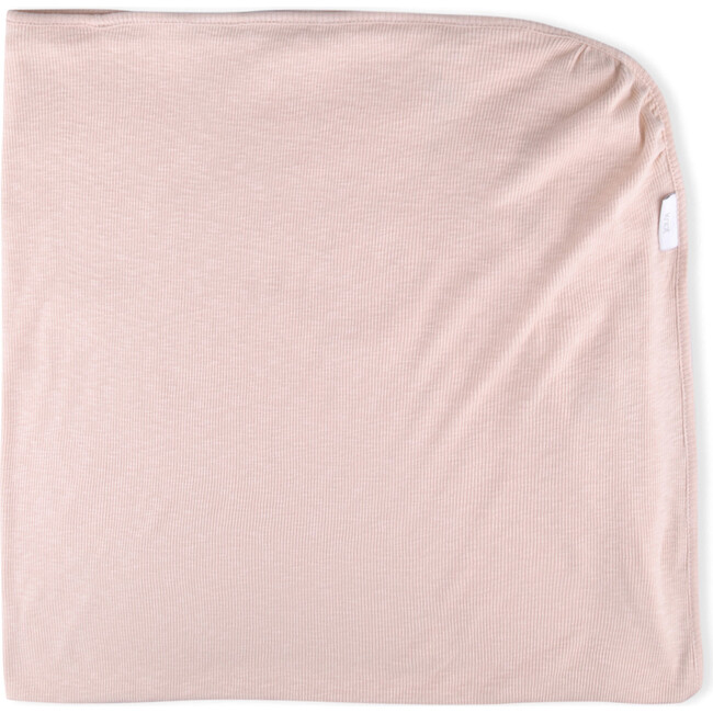 Lora Organic Cotton Blanket, Blush