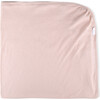 Lora Organic Cotton Blanket, Blush - Blankets - 1 - thumbnail