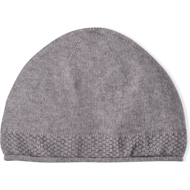 Logan Tricot Hat, Dark Grey