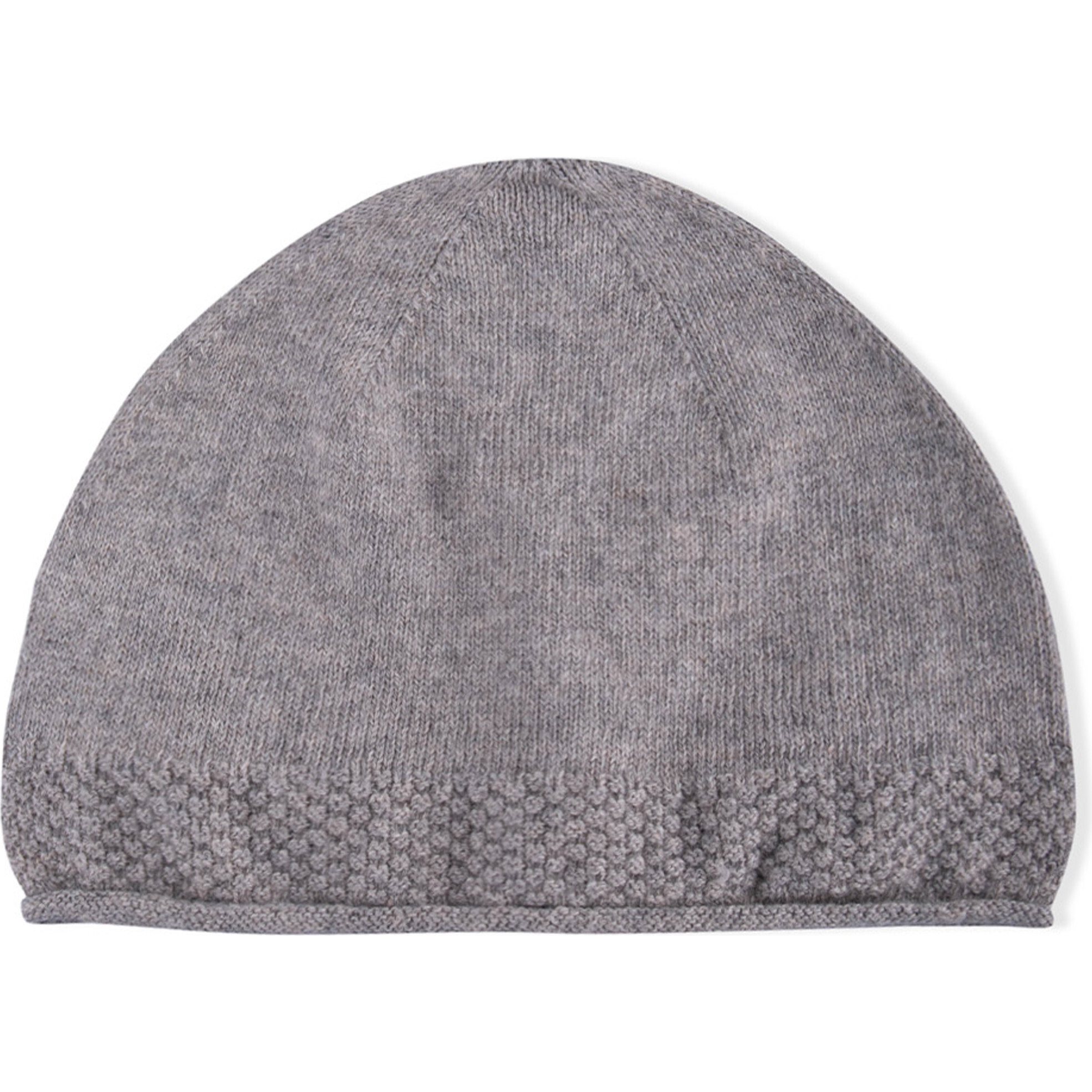 Logan Tricot Hat, Dark Grey - Hats - 1