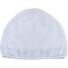 Logan Tricot Hat, Blue - Hats - 1 - thumbnail