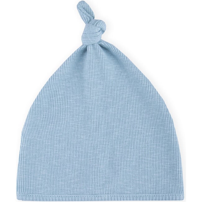 Knot Tricot Hat, Blue