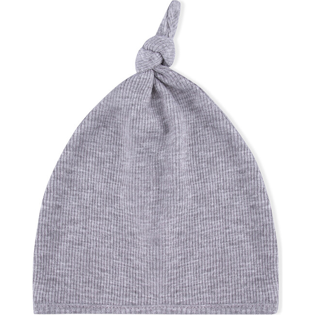 Knot Tricot Hat, Grey