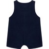 Chris Baby Romper, Dark Slate Blue - Rompers - 4