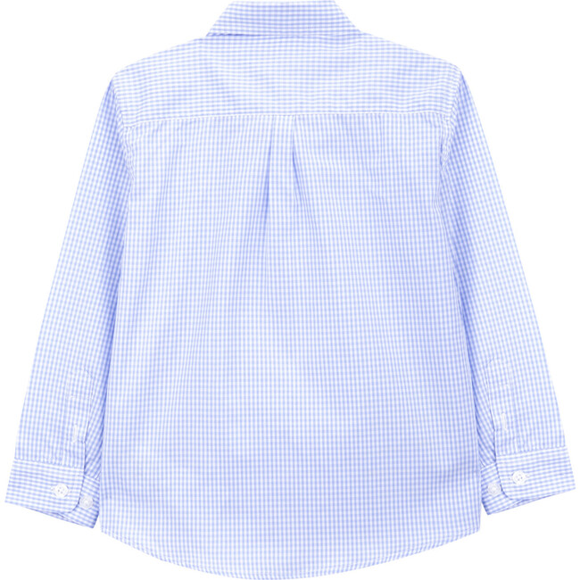 Vichy Shirt, Blue - Shirts - 4