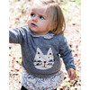 Neko Baby Wool Sweater, Drizzle Grey Melange - Sweaters - 2