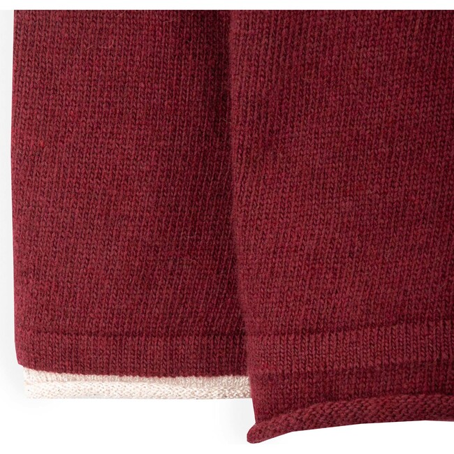 Bridget Knitted Sweater, Tawny Port Bordeaux - Sweaters - 4