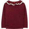 Bridget Knitted Sweater, Tawny Port Bordeaux - Sweaters - 5