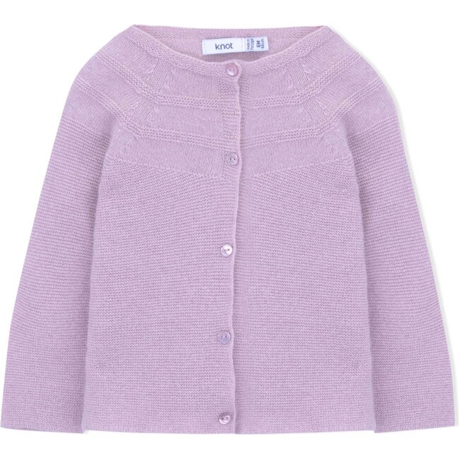 Antoinette Cardigan, Bark Mauve - Sweaters - 1