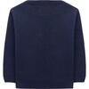 Freezing Carol Knitted Sweater, Dark Slate Blue - Sweaters - 4