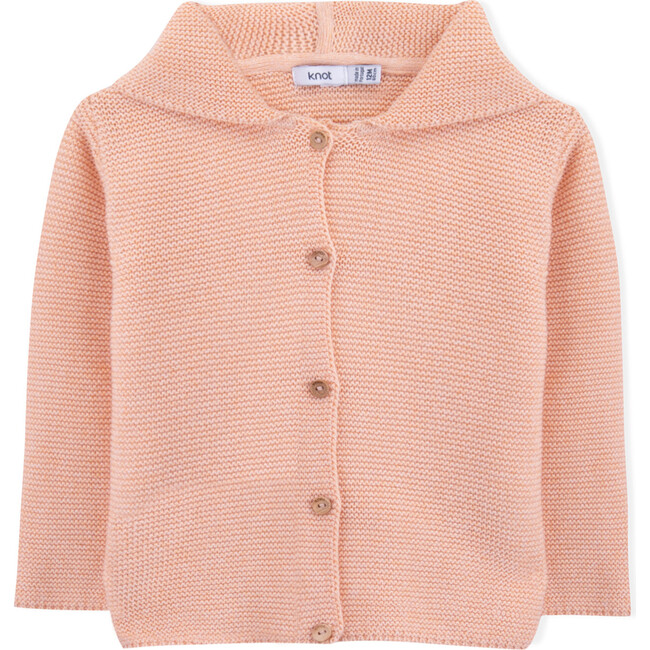 Sands Knitted Coat, Orange - Jackets - 1