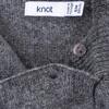 Meet Kevin Baby Knitted Sweater, Cloudburst Grey - Sweaters - 4