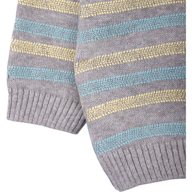 Knitted Sweater, Stripes - Sweaters - 2