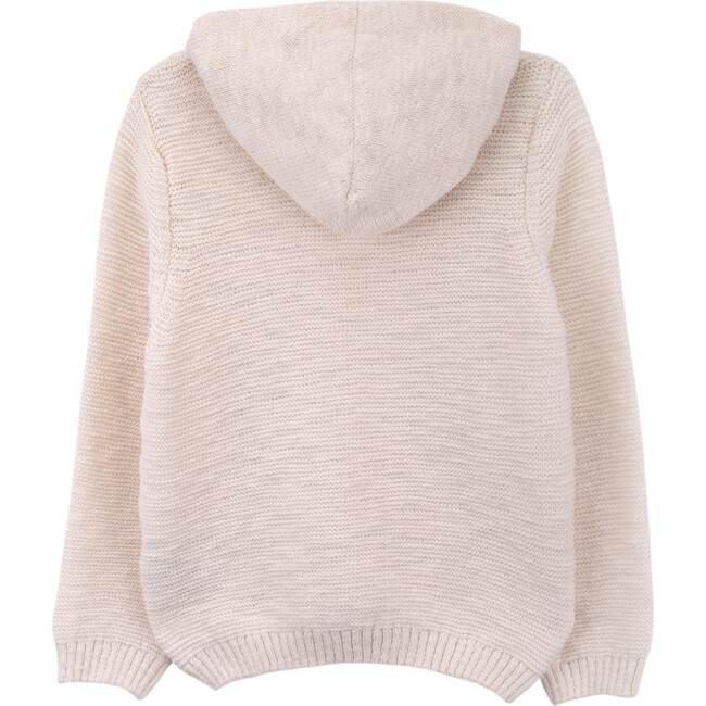 Handmade Knitted Sweater, Angora White - Sweaters - 4