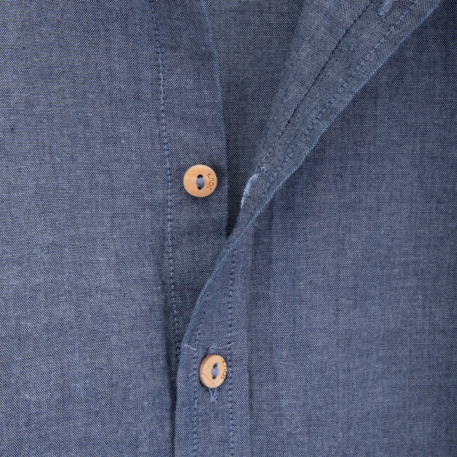 Chambray Shirt, Medium Denim - Shirts - 3
