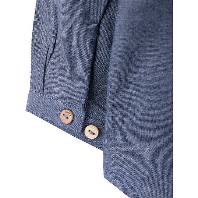 Chambray Shirt, Medium Denim - Shirts - 5